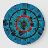 Circular Blue Abstract Pattern