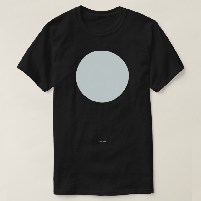 Circular Crayola Cool Minze T-Shirt (Design vorne)