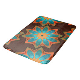 Circular Kaleidoskop in einer Mischung aus Woody u Badematte