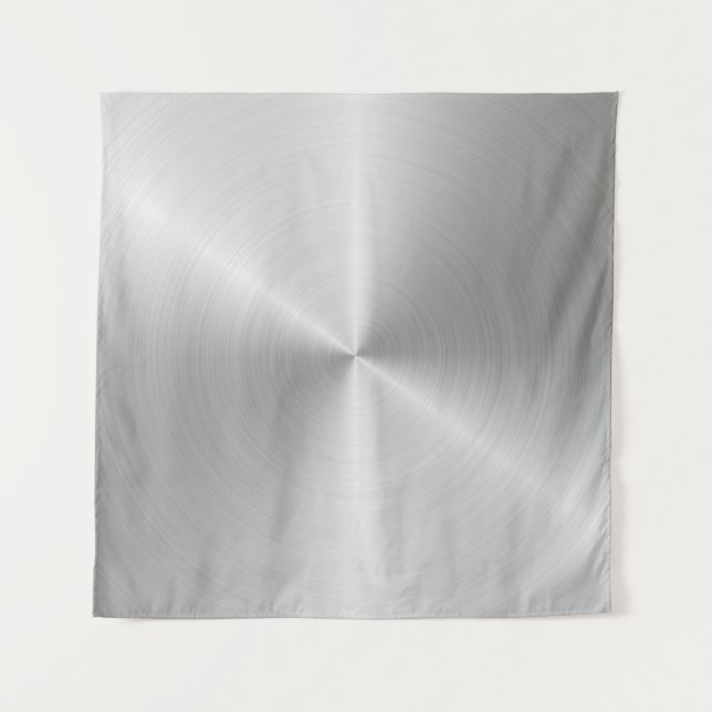 Circular slabs metal iron wandteppich (Vorderseite)