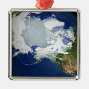 Circum-Arktischer Dauerfrostboden Ornament Aus Metall