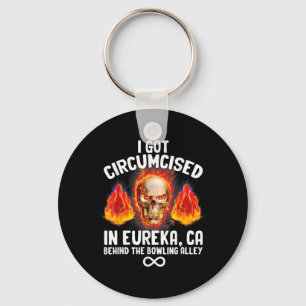 Circumcised Bowling Eureka Ca Funny Odly spezifisc Schlüsselanhänger