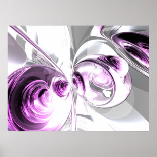 Circumvolutions-abstraktes Plakat