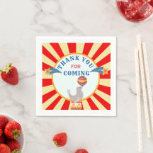 Circus Act Vielen Dank, Party Napkins