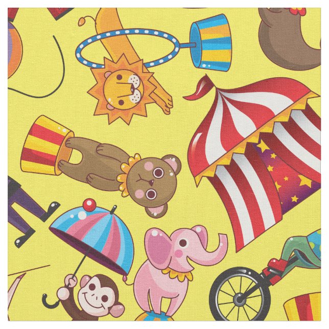 Circus Big Top Fabric Stoff (Nahaufnahme)