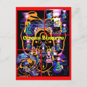 Circus Bizarre - Postkarte
