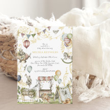 Circus Carnival | Woodland Forest Baby Dusche