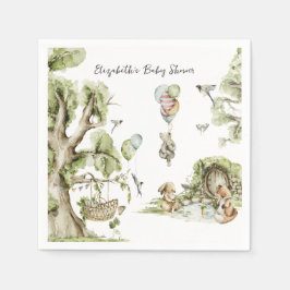 Circus Carnival | Woodland Forest Baby Dusche Serviette