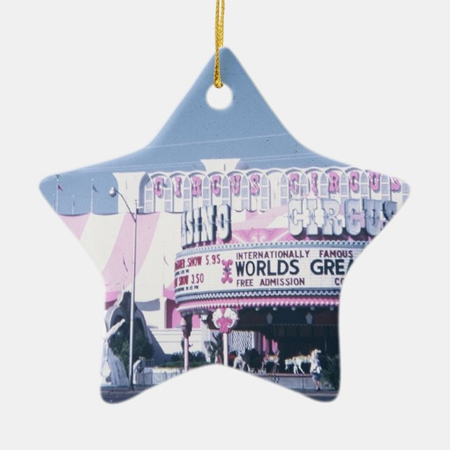 Circus Circus Las Vegas Keramikornament (Vorne)