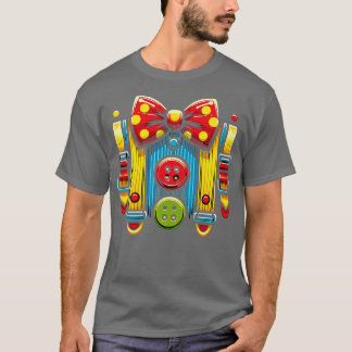 Circus Clown Design Geburtstagsparty Halloween Cos T-Shirt