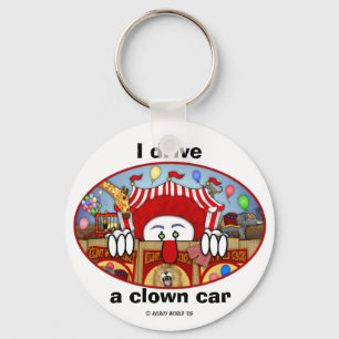 Circus Clown Kilroy Keychain Schlüsselanhänger