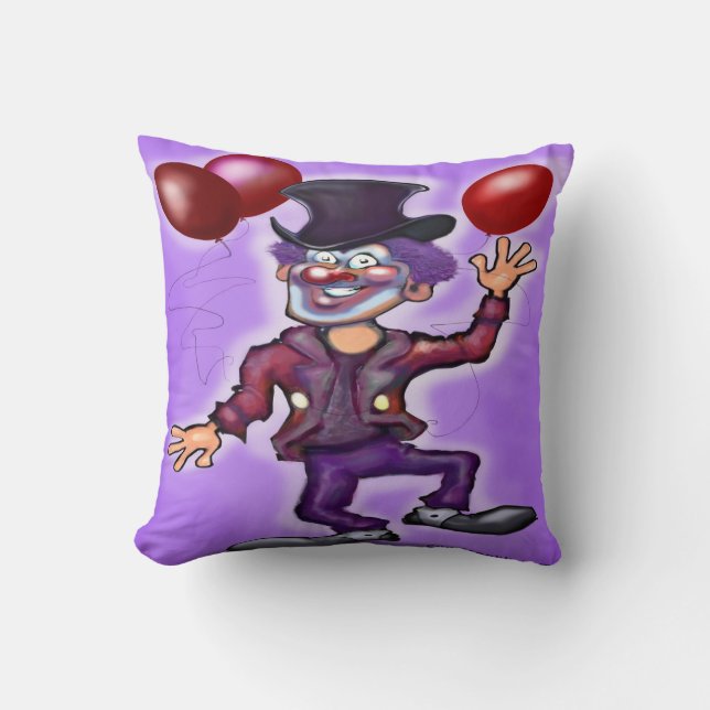 Circus Clown Kissen (Vorderseite)