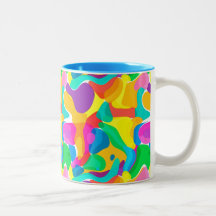 Circus Colors Chaos Abstrakt Art Muster