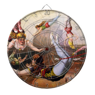 CIRCUS DARTBOARD - VINTAGE GIFTS - SPIELE - SPIELE DARTSCHEIBE