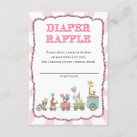 Circus Diaper Raffles Tickets