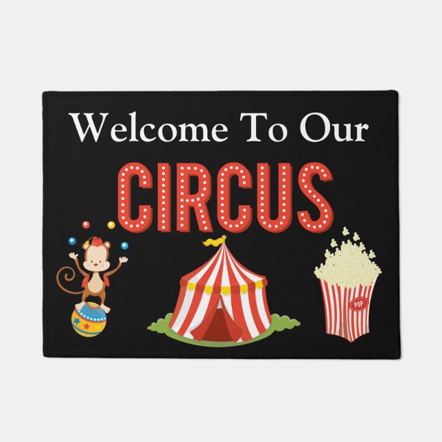 Circus Door Mat Fußmatte (Vorderseite)