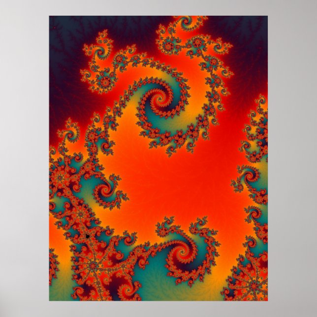 Circus Double Spiral Poster (Vorne)