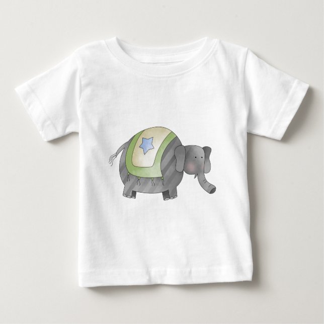 Circus Elephant Baby T-shirt (Vorderseite)