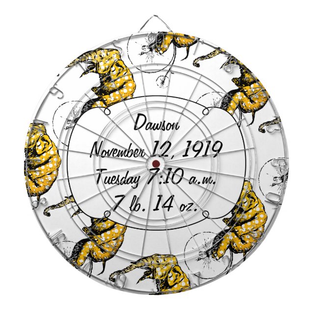 Circus Elephant Gifts Dartscheibe (vorne)