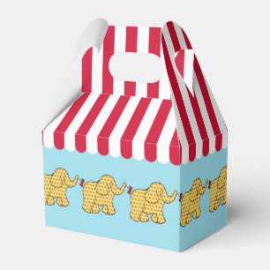 Circus Elephant Karneval Zelt Kinder Gastgeschenk  Geschenkschachtel