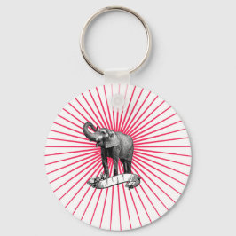 Circus Elephant Schlüsselanhänger