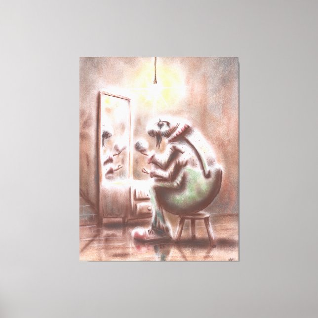 Circus Flea Leinwanddruck (Vorderseite)