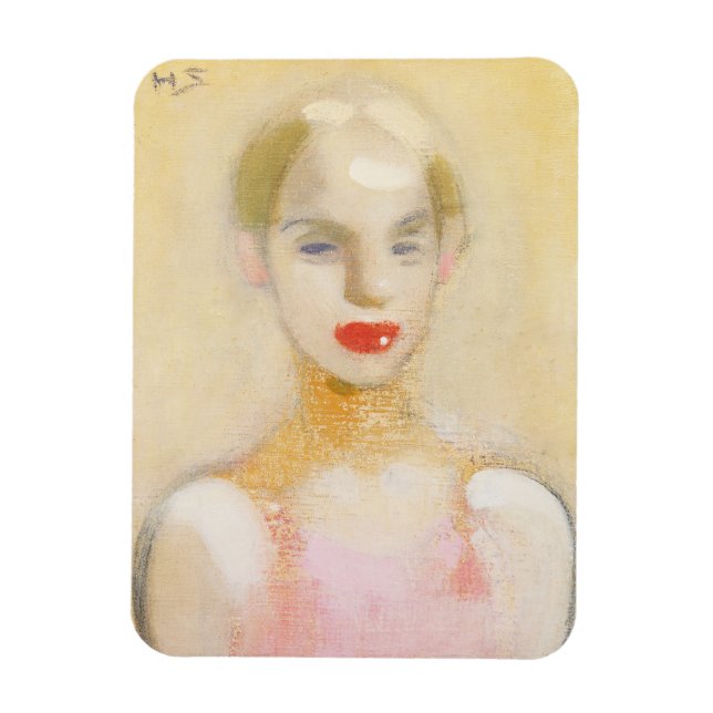 Circus girl, Helene Schjerfbeck Magnet (Vertikal)