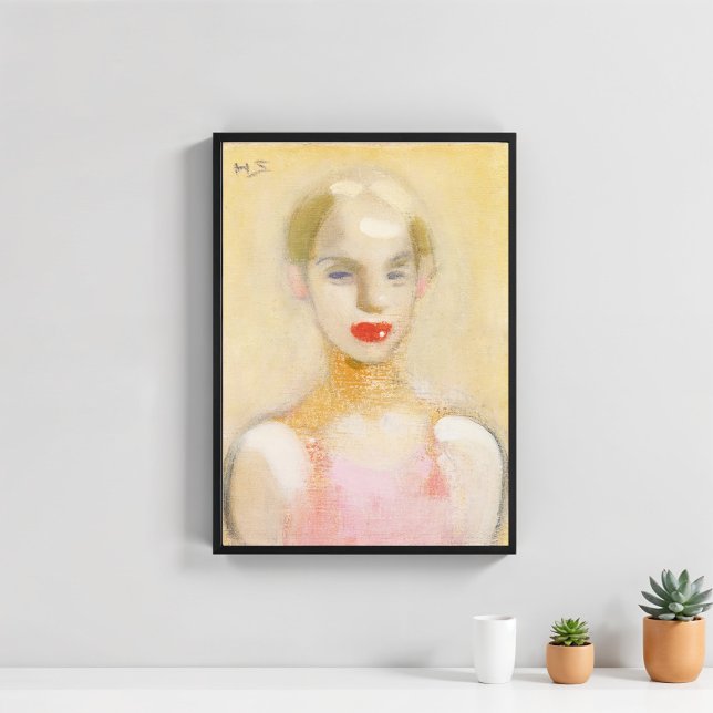 Circus girl, Helene Schjerfbeck Poster (Von Creator hochgeladen)