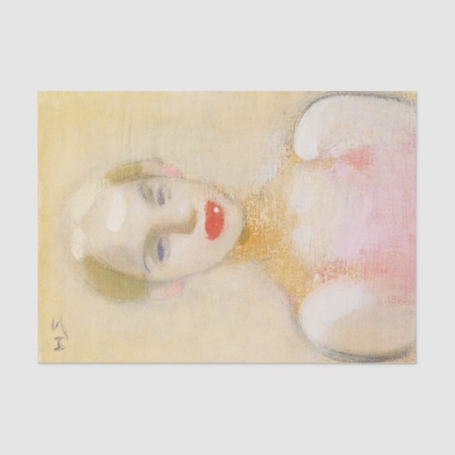 Circus girl, Helene Schjerfbek Seidenpapier (Vorderseite)