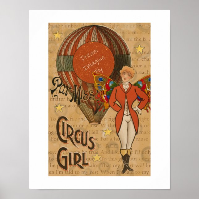 Circus Girl Poster (Vorne)