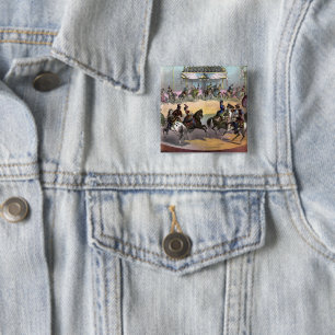 Circus Grand Finale, Circa 1872. Button