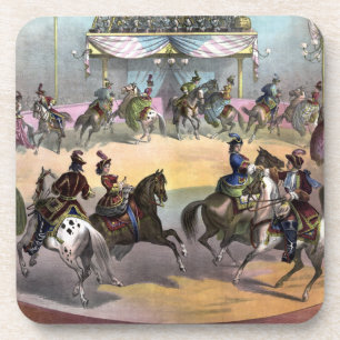 Circus Grand Finale, Circa 1872. Getränkeuntersetzer