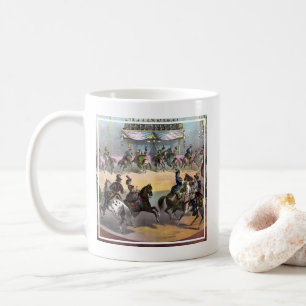 Circus Grand Finale, Circa 1872. Kaffeetasse