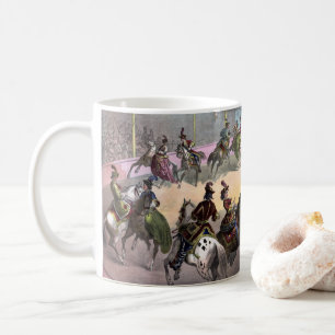 Circus Grand Finale, Circa 1872. Kaffeetasse