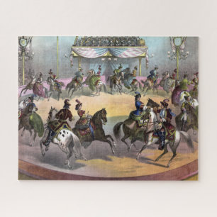 Circus Grand Finale, Circa 1872. Puzzle