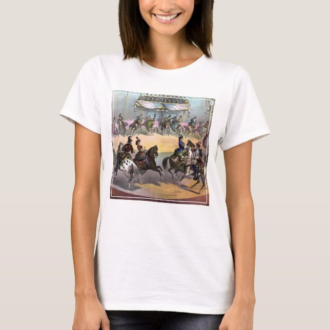 Circus Grand Finale, Circa 1872. T-Shirt (Vorderseite)