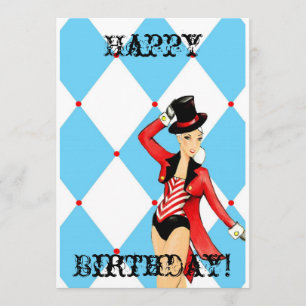 Circus Grußkarte Karte