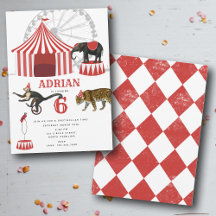 Circus Karneval Festival Thema Grosses Geburtstag