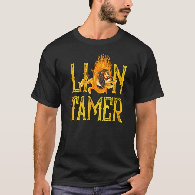 Circus Lion Tamer Ausbildung von Löwen T-Shirt (Vorderseite)