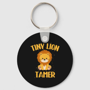 Circus Lion Tamer Shirt Circus Shirts Tiny Lion Ta Schlüsselanhänger