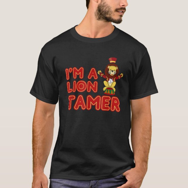 Circus Lion Tamer Shirt Lion Tamer Kostüm (Vorderseite)