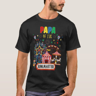 Circus Matching Family Ringmaster Geburtstagsparty T-Shirt