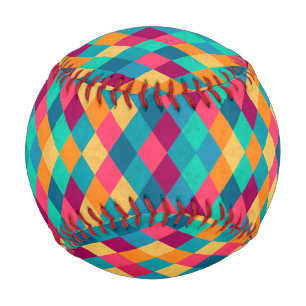 Circus Multicolor Rhombusse Baseball