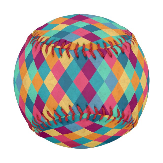 Circus Multicolor Rhombusse Baseball (Vorderseite)