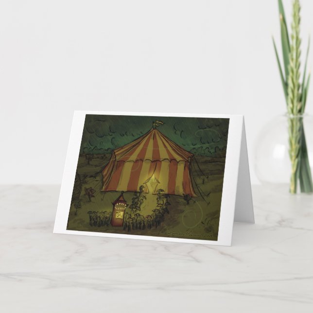 Circus Night Karte (Vorderseite)