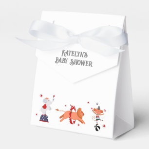 Circus oder Carnival Baby Dusche Geschenkschachtel