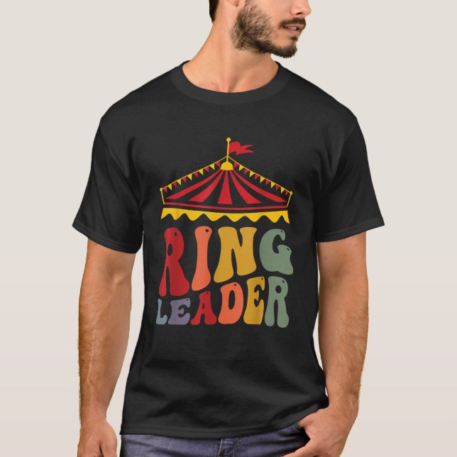 Circus Ringleiter Karneval Crew Party thematische  T-Shirt (Vorderseite)