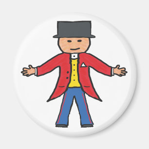 Circus Ringmaster Magnet