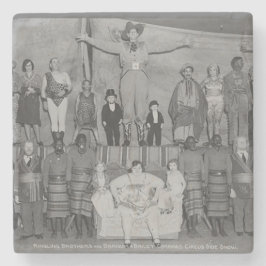 Circus Side Show Freaks Steinuntersetzer