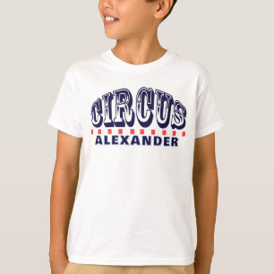 Circus Strip Karneval T-Shirt